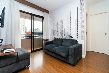 Flat com 1 Quarto à venda, 42m² no Cidade Monções, São Paulo