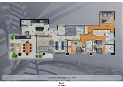 Apartamento com 2 Quartos à venda, 182m² no Embaré, Santos