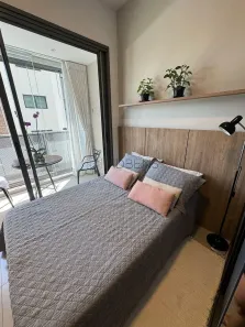 Flat com 1 Quarto para venda ou aluguel, 26m² no Moema, São Paulo