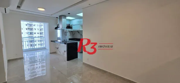 Apartamento com 2 Quartos para venda ou aluguel, 64m² no Marapé, Santos