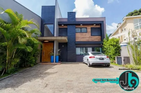 Casa de Condomínio com 4 Quartos para alugar, 319m² no Santa Cândida, Curitiba