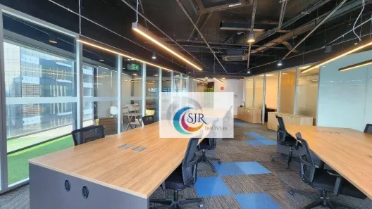 Sala Comercial para alugar, 368m² no Cidade Monções, São Paulo