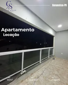 Apartamento com 4 Quartos para alugar, 130m² no , Bananeiras