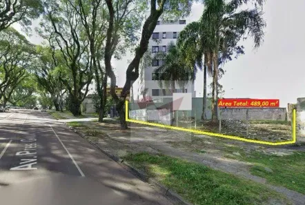 Lote/Terreno à venda, 489m² no Vila Izabel, Curitiba