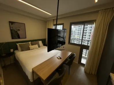 Apartamento com 1 Quarto à venda, 22m² no Santo Amaro, São Paulo