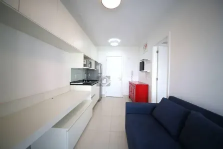 Flat com 1 Quarto para venda ou aluguel, 38m² no Santo Amaro, São Paulo
