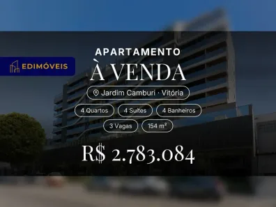Apartamento com 4 Quartos à venda, 154m² no Jardim Camburi, Vitória