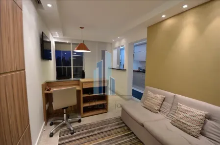 Apartamento com 1 Quarto para alugar, 45m² no Brooklin Paulista, São Paulo