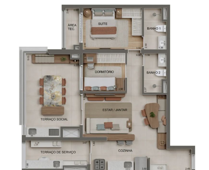ALAMEDA TATUAPE CLUBE RESIDENCES no Vila Zilda (Tatuapé), São Paulo