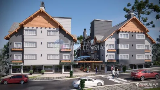 Apartamento com 1 Quarto à venda, 56m² no , Gramado