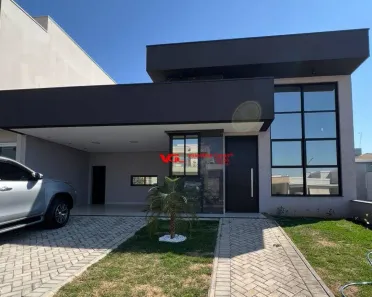 Casa de Condomínio com 3 Quartos à venda, 210m² no Jardim Residencial Dona Lucilla, Indaiatuba