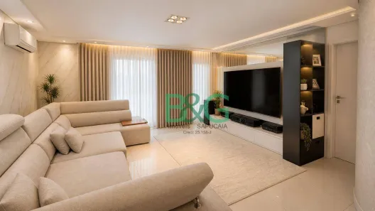 Apartamento com 3 Quartos para alugar, 157m² no Santa Paula, São Caetano do Sul