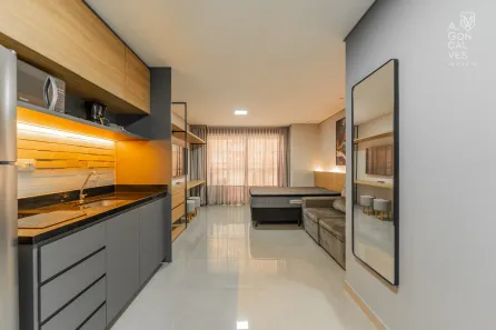 Apartamento com 1 Quarto à venda, 32m² no Água Verde, Curitiba