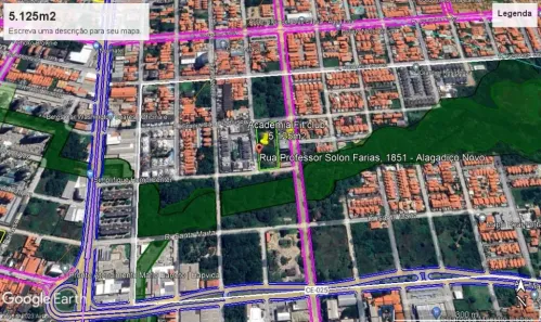 Lote/Terreno à venda, 5125m² no José de Alencar, Fortaleza