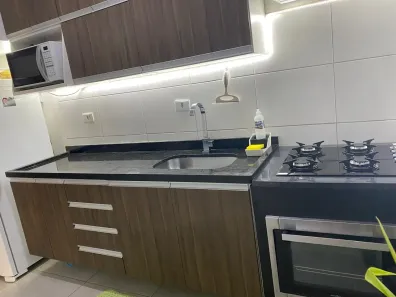 Apartamento com 2 Quartos à venda, 50m² no Vila Scarpelli, Santo André