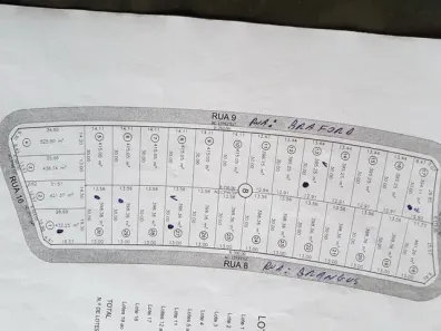 Lote/Terreno à venda, 830m² no Damha Residencial Uberaba II, Uberaba