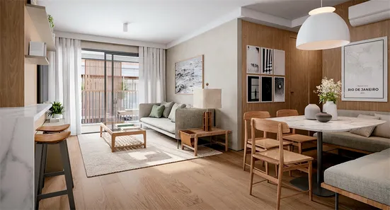 Apartamento com 1 Quarto à venda, 29m² no Gávea, Rio de Janeiro
