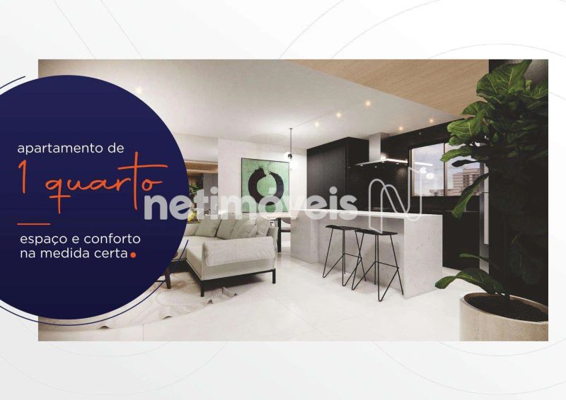 Apartamento com 1 quarto — Santo Antônio, Belo Horizonte