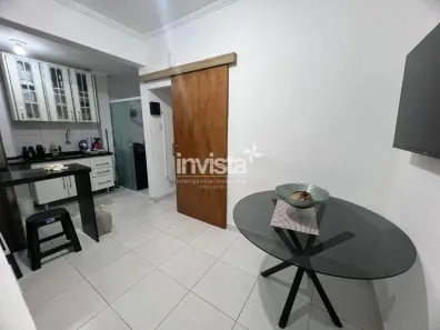 Apartamento com 1 Quarto à venda, 33m² no Ponta da Praia, Santos