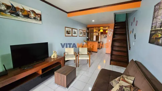 Casa de Condomínio com 2 Quartos à venda, 88m² no Praia do Foguete, Cabo Frio