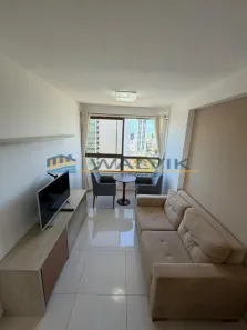 Apartamento com 1 Quarto para alugar, 35m² no Paissandu, Recife