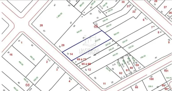 Lote/Terreno à venda, 512m² no Vila Assunção, Santo André