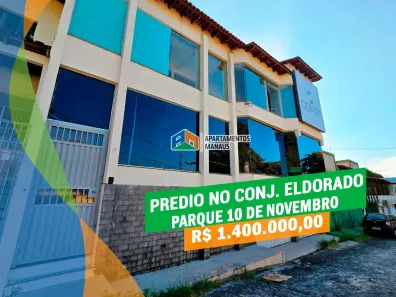 Prédio Comercial com 8 Quartos à venda, 448m² no Parque 10 de Novembro, Manaus