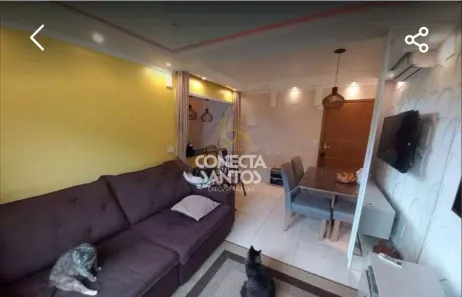 Apartamento com 2 Quartos à venda, 59m² no Vila Voturua, São Vicente