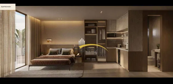 Apartamento com 1 Quarto à venda, 31m² no Batel, Curitiba