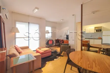 Flat com 1 Quarto à venda, 42m² no Cidade Monções, São Paulo