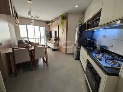 Apartamento com 2 Quartos para alugar, 50m² no Residencial Parati, São Carlos