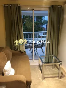 Flat com 1 Quarto para alugar, 55m² no Cidade Monções, São Paulo