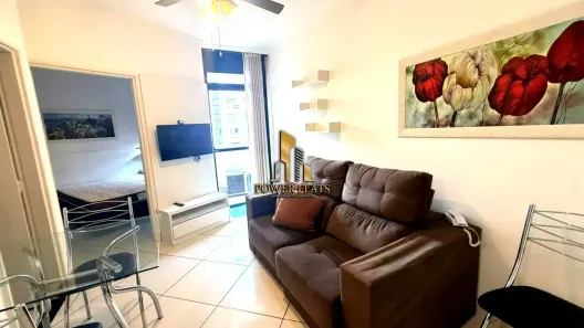 Flat com 1 Quarto para alugar, 35m² no Indianópolis, São Paulo