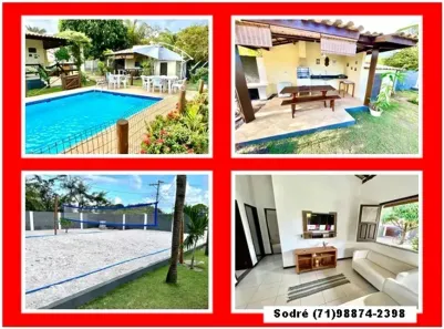 Casa com 4 Quartos para venda ou aluguel, 1000m² no Itacimirim (Monte Gordo), Camaçari