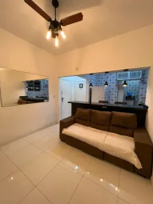 Apartamento com 2 Quartos para alugar, 74m² no Ponta da Praia, Santos