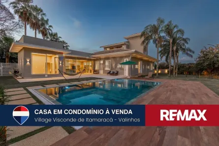 Casa de Condomínio com 5 Quartos à venda, 586m² no Village Visconde de Itamaracá, Valinhos