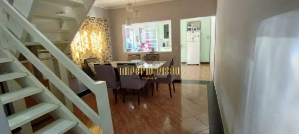 Sobrado com 3 Quartos à venda, 95m² no Jardim Leymar, Suzano