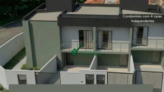 Casa de Condomínio com 2 Quartos à venda, 68m² no Petrópolis, Santa Luzia