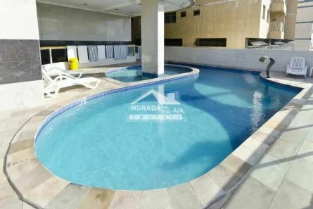 Apartamento com 2 Quartos para alugar, 90m² no Aviação, Praia Grande