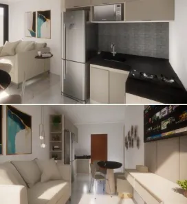 Flat com 1 Quarto à venda, 32m² no Jardim Oceania, João Pessoa