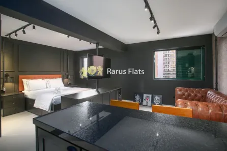 Flat com 1 Quarto à venda, 40m² no Itaim Bibi, São Paulo
