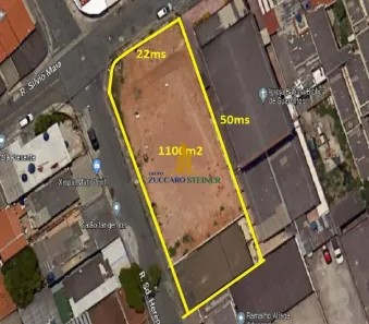 Lote/Terreno à venda, 1107m² no Vila Silveira, Guarulhos