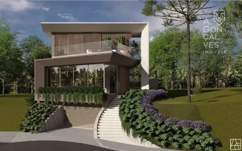 Casa de Condomínio com 4 Quartos à venda, 493m² no Santo Inácio, Curitiba
