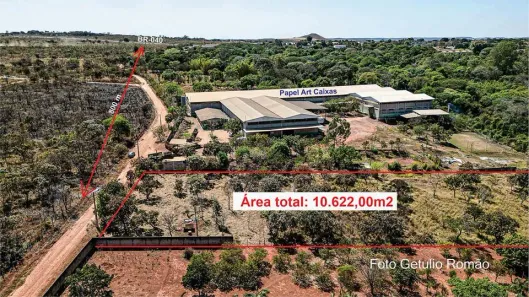 Lote/Terreno à venda, 10622m² no Vera Cruz, Luziânia