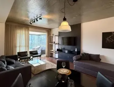 Apartamento com 1 Quarto para alugar, 69m² no Cidade Monções, São Paulo