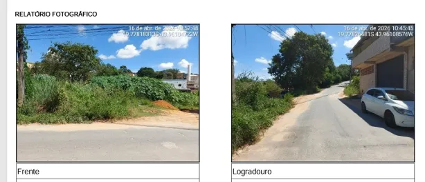 Lote/Terreno à venda, 1000m² no Nova Pampulha, Vespasiano