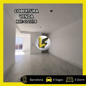 Cobertura com 3 Quartos à venda, 84m² no Barcelona, São Caetano do Sul