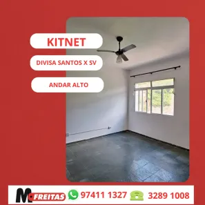 Kitnet com 1 Quarto para alugar, 40m² no Itararé, São Vicente