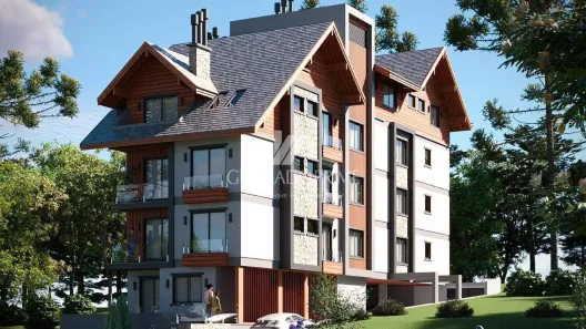 Apartamento com 1 Quarto à venda, 48m² no Centro, Gramado