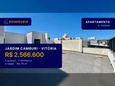 Apartamento com 3 Quartos à venda, 182m² no Jardim Camburi, Vitória